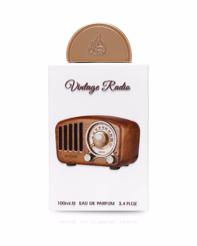 Lattafa Vintage Radio, frasco de 100 ml